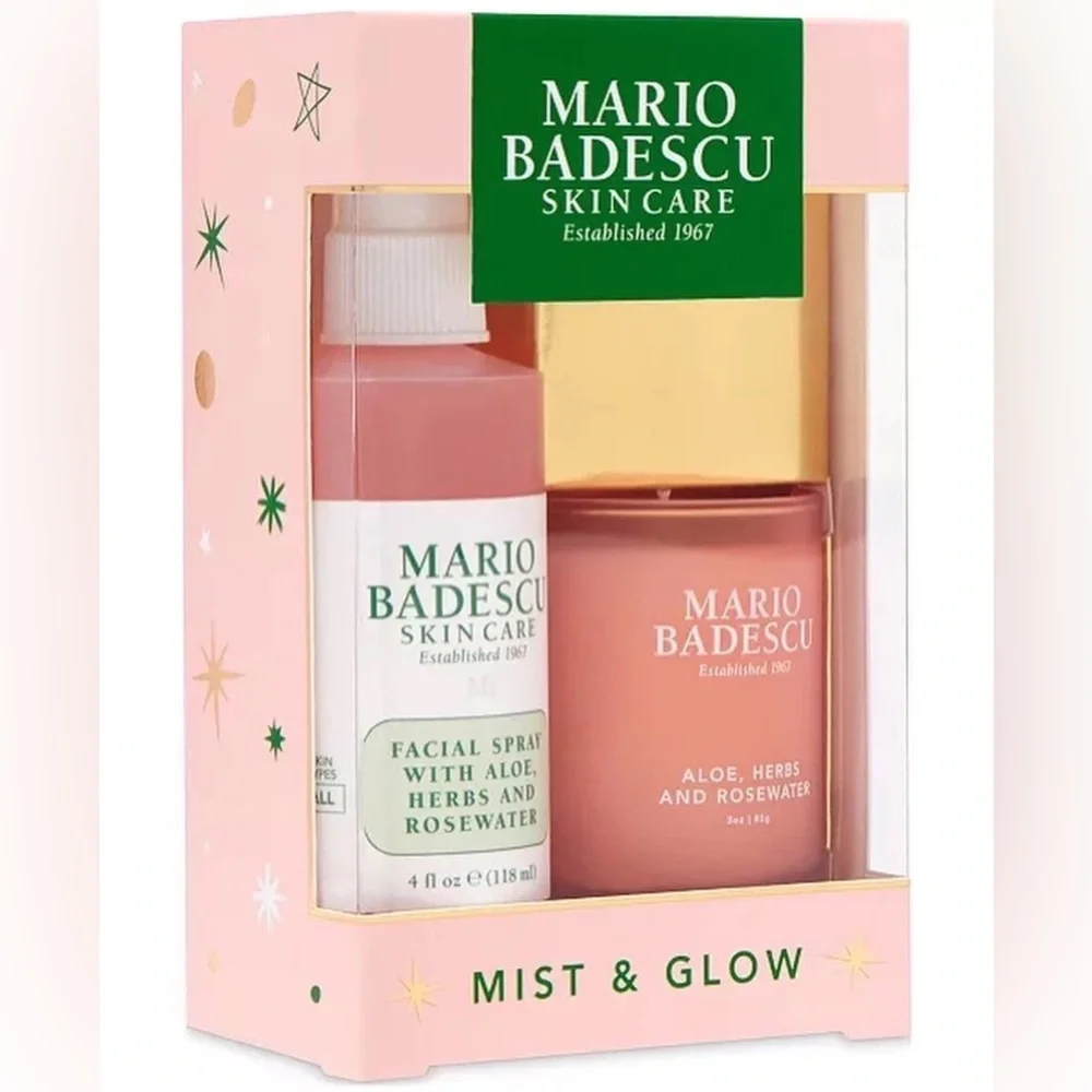 New, Mario Badescu Mist & Glow duo